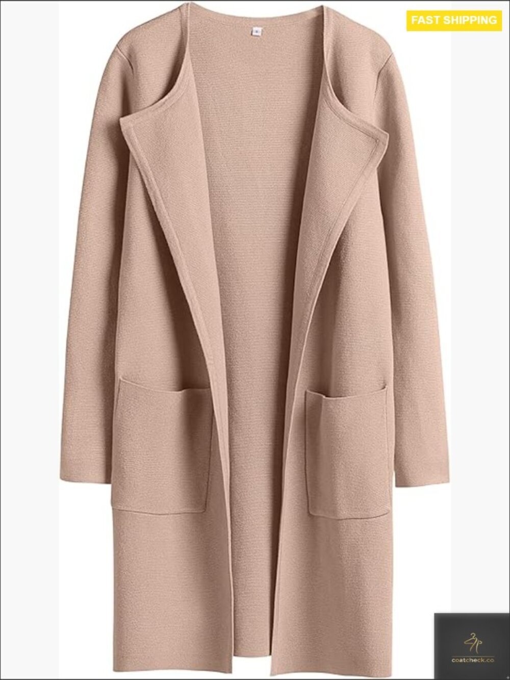 Open Front Cardigan Sweater Coatigan Knit Long Jacket Classic Fall Outfit with